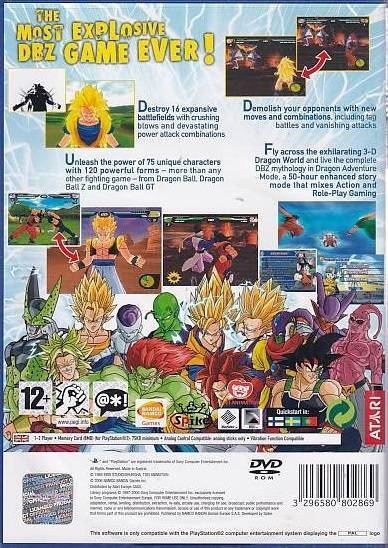 Dragon Ball Z Budokai Tenkaichi 2 - PS2 (Genbrug)